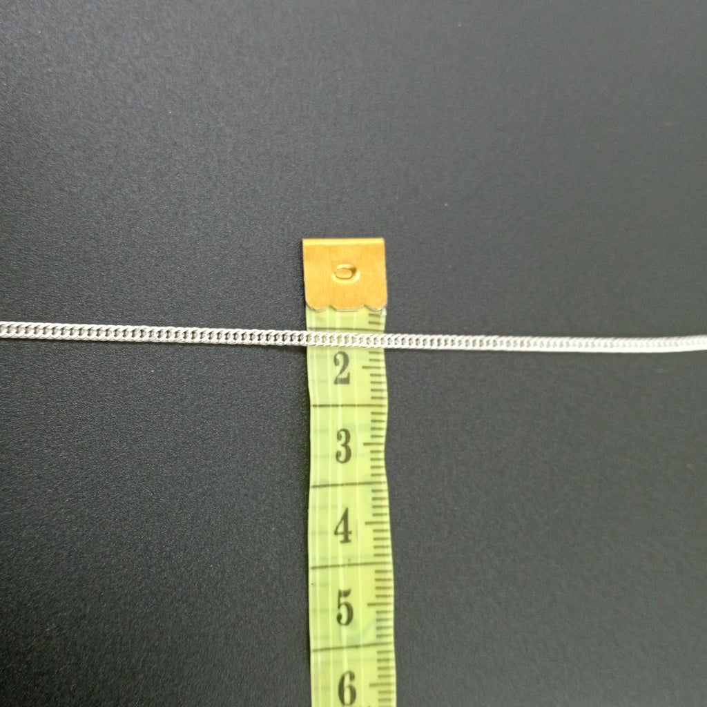 CADENA BARBADA PLATA .925 60 CM 5.02 GR (NUEVO)
