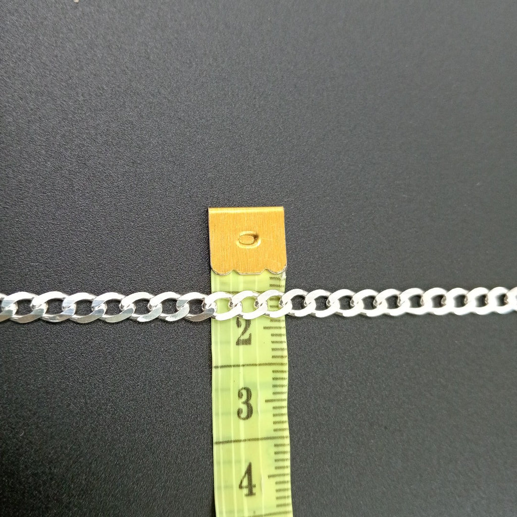 PULSERA BARBADA PLATA .925 21 CM 4.13 GR (NUEVO)