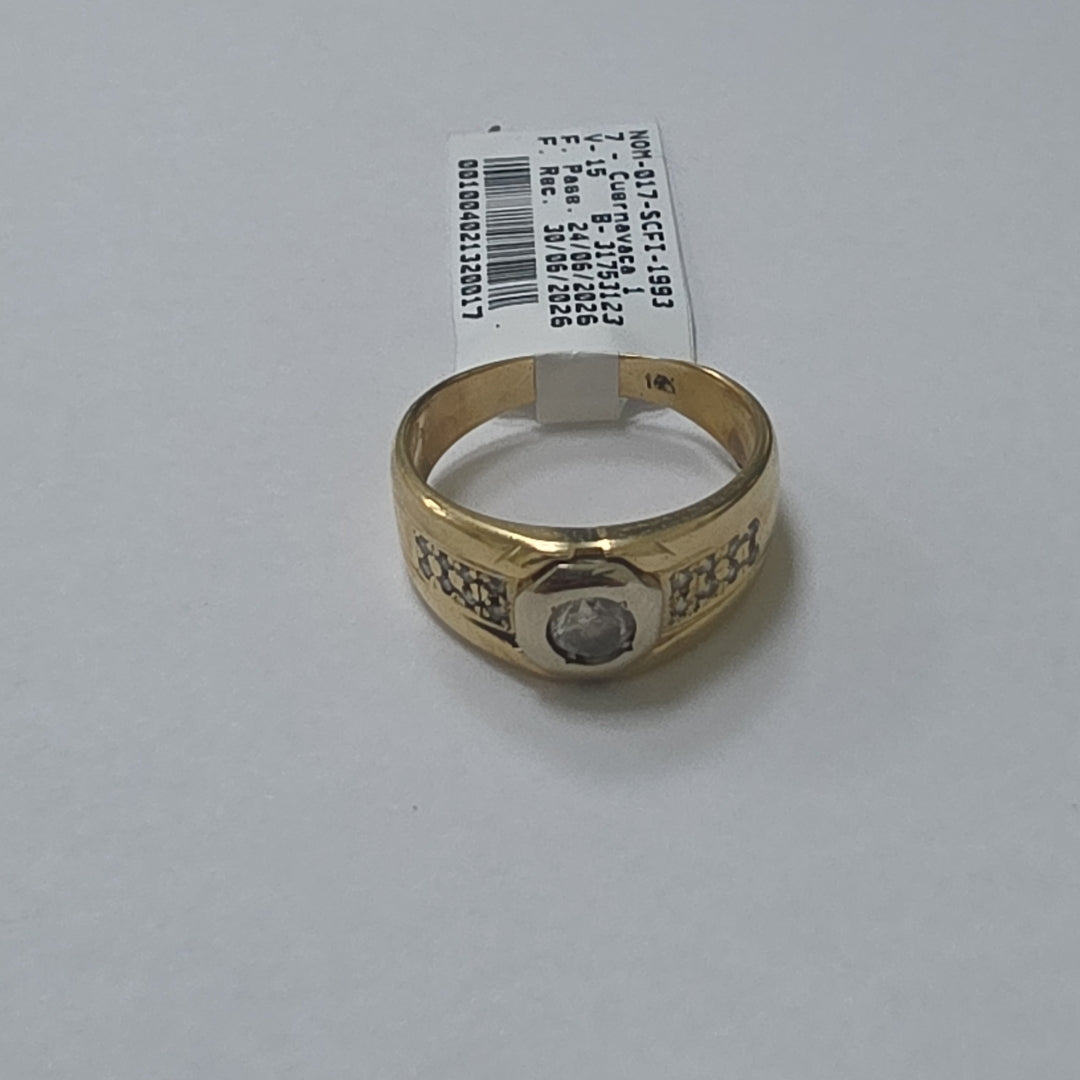 ANILLO ORO 14 K 6.1 GRMS (SEMINUEVO)