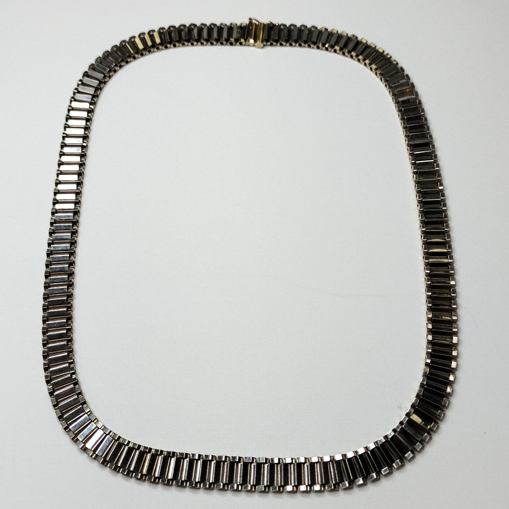 CADENA ORO, ORO BLANCO 14 K 30.4 GRMS (SEMINUEVO)
