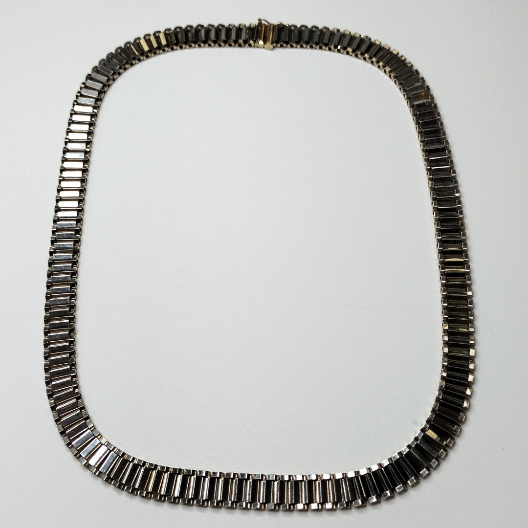 CADENA ORO, ORO BLANCO 14 K 30.4 GRMS (SEMINUEVO)