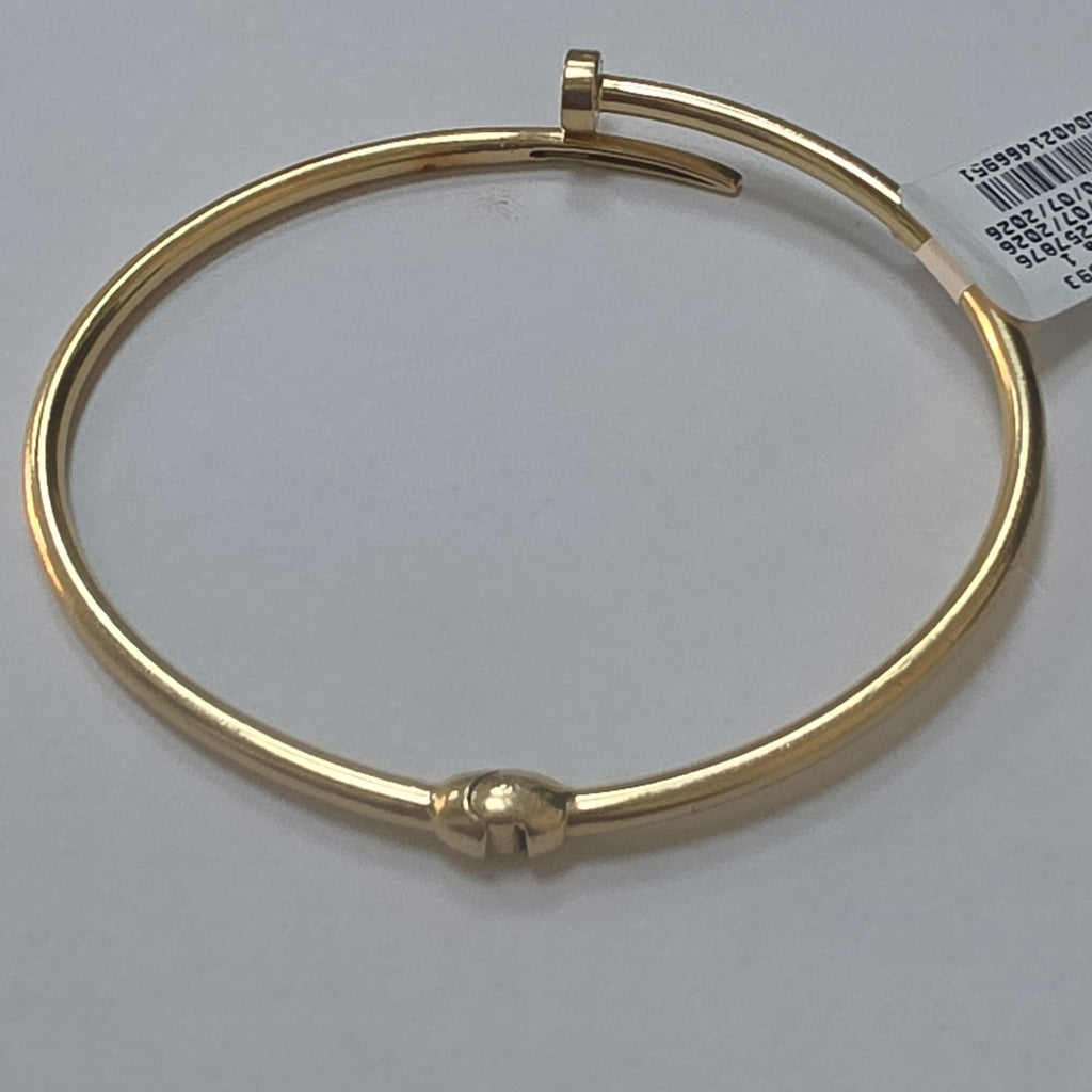 PULSERA RIGIDA ORO 14 K 8,90 GRMS (SEMINUEVO)