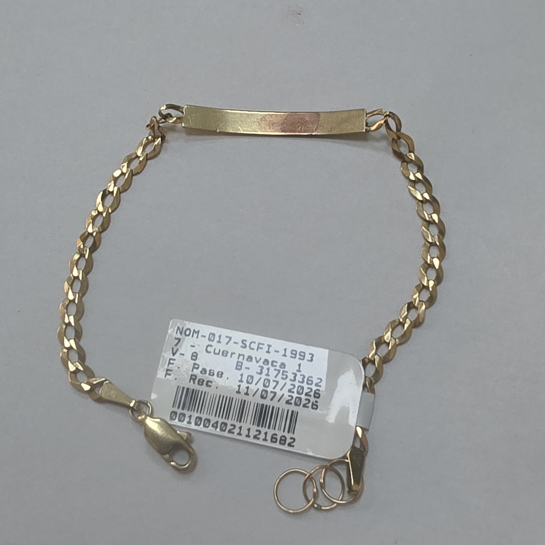 ESCLAVA ORO 10 K 2.9 GRMS (SEMINUEVO)