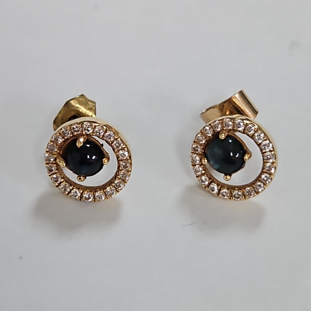 BROQUELES PAR ORO 14 K 1,90 GRMS (SEMINUEVO)