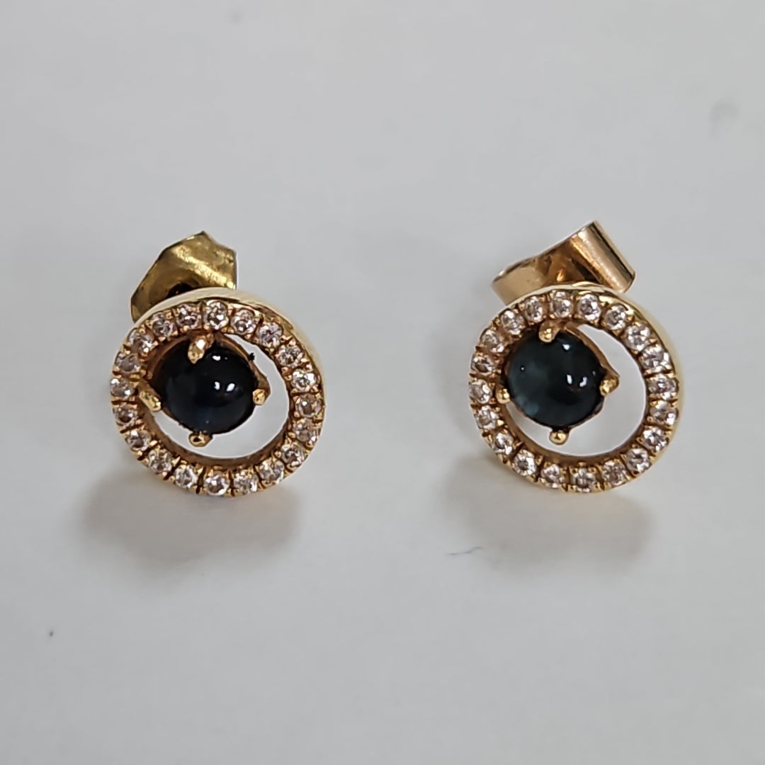 BROQUELES PAR ORO 14 K 1,90 GRMS (SEMINUEVO)