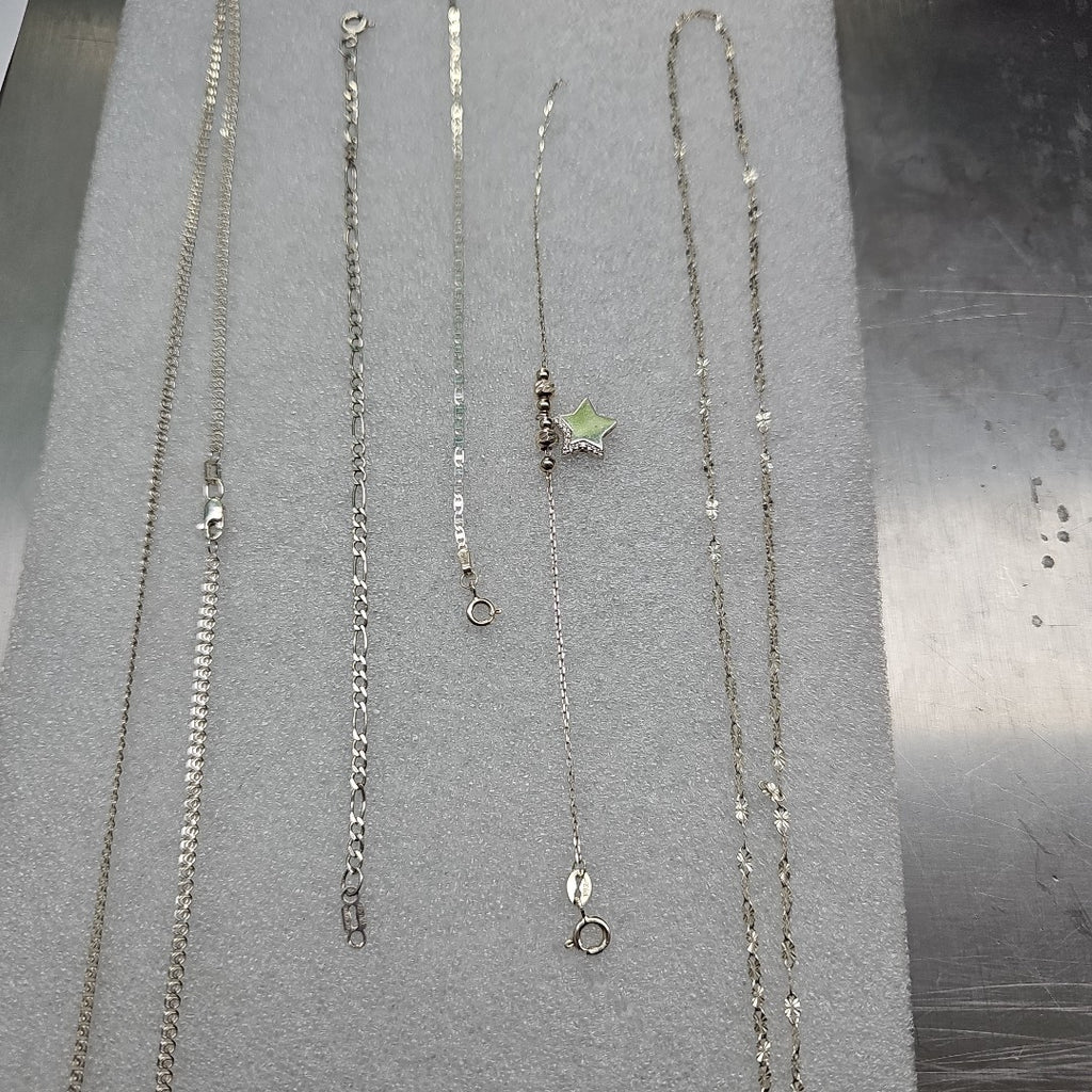 CADENA, PULSERA PLATA 8.9 GRMS (SEMINUEVO)