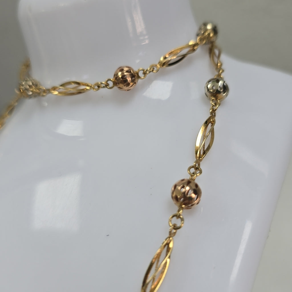 COLLAR ORO 14 K 16.2 GRMS (SEMINUEVO)