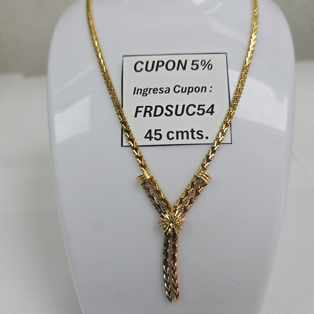 GARGANTILLA ORO 14 K 18.6 GRMS (SEMINUEVO)