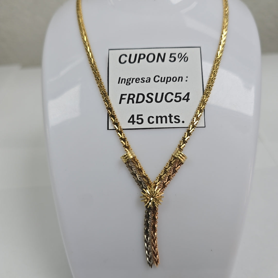GARGANTILLA ORO 14 K 18.6 GRMS (SEMINUEVO)