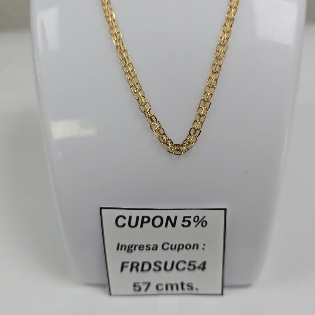 CADENA ORO 14 K 7 GRMS (SEMINUEVO)
