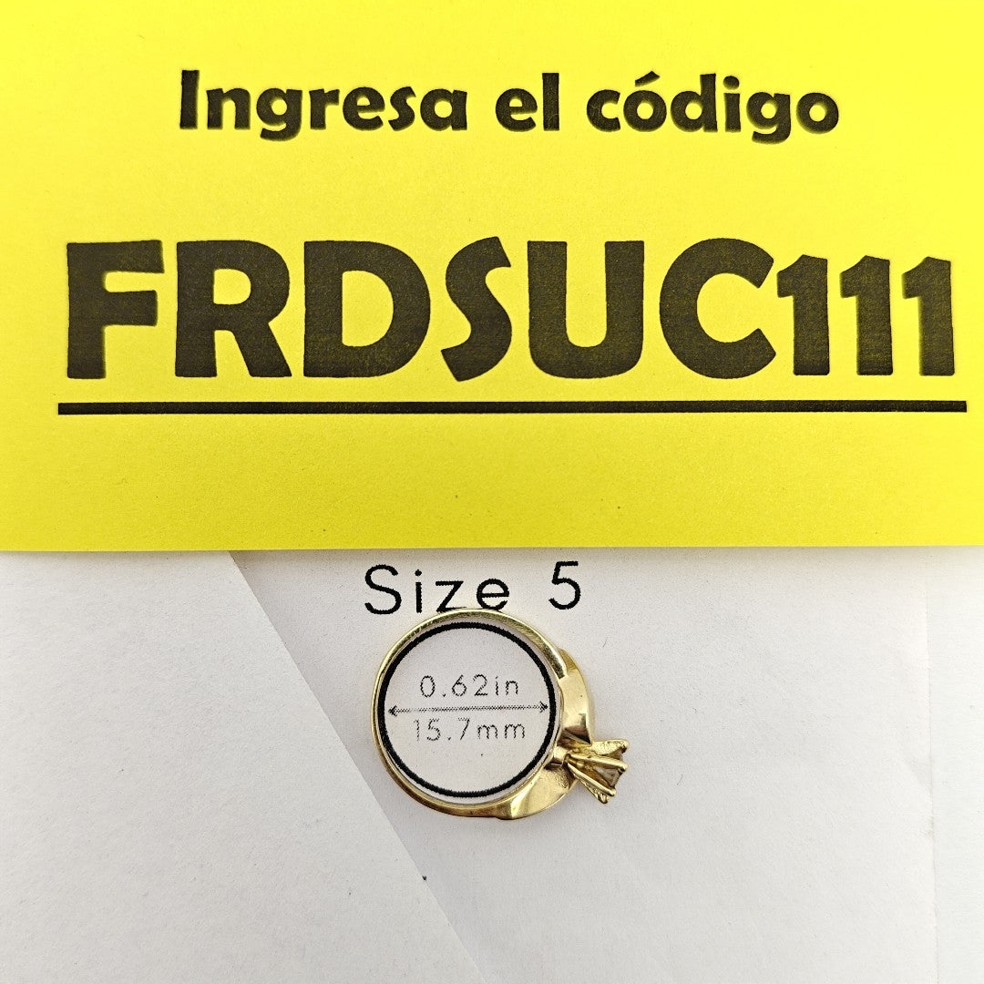 ANILLITO ORO 14 K 2.6 GRMS (SEMINUEVO)