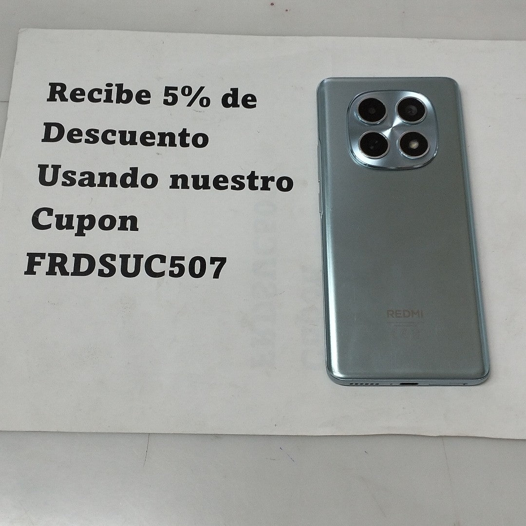 CELULAR XIAOMI REDMI NOTE 15 2510DRA23L (2026) 256 GB 8 GB RAM (SEMINUEVO)