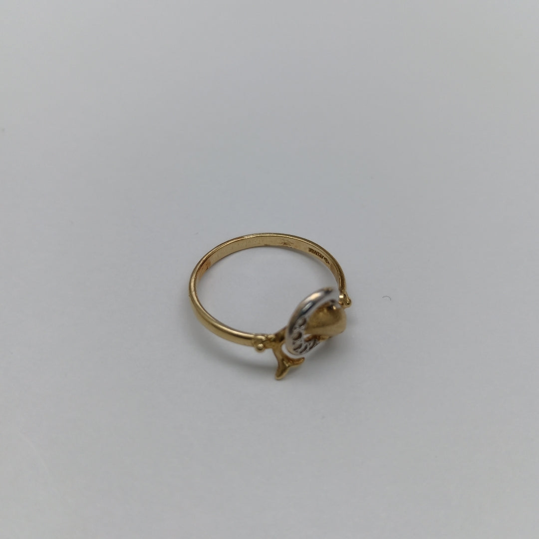 ANILLITO ORO,RODIADO 14 K 2,10 GRMS (SEMINUEVO)