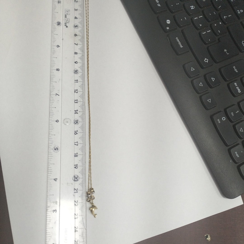 CADENA, DIJE ORO 10 K 1.2 GRMS (SEMINUEVO)