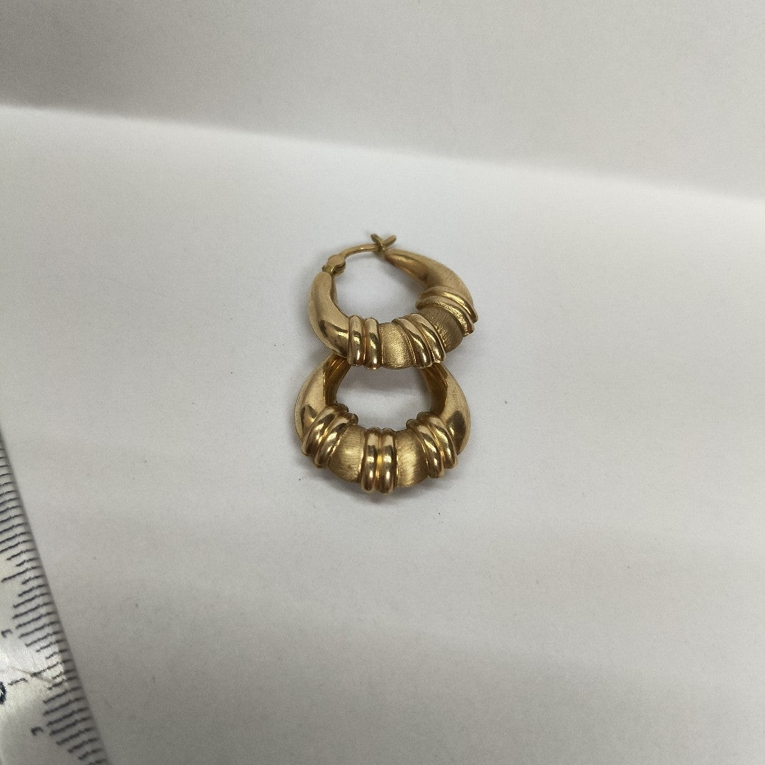 ARRACADAS PAR ORO 10 K 2,10 GRMS (SEMINUEVO)