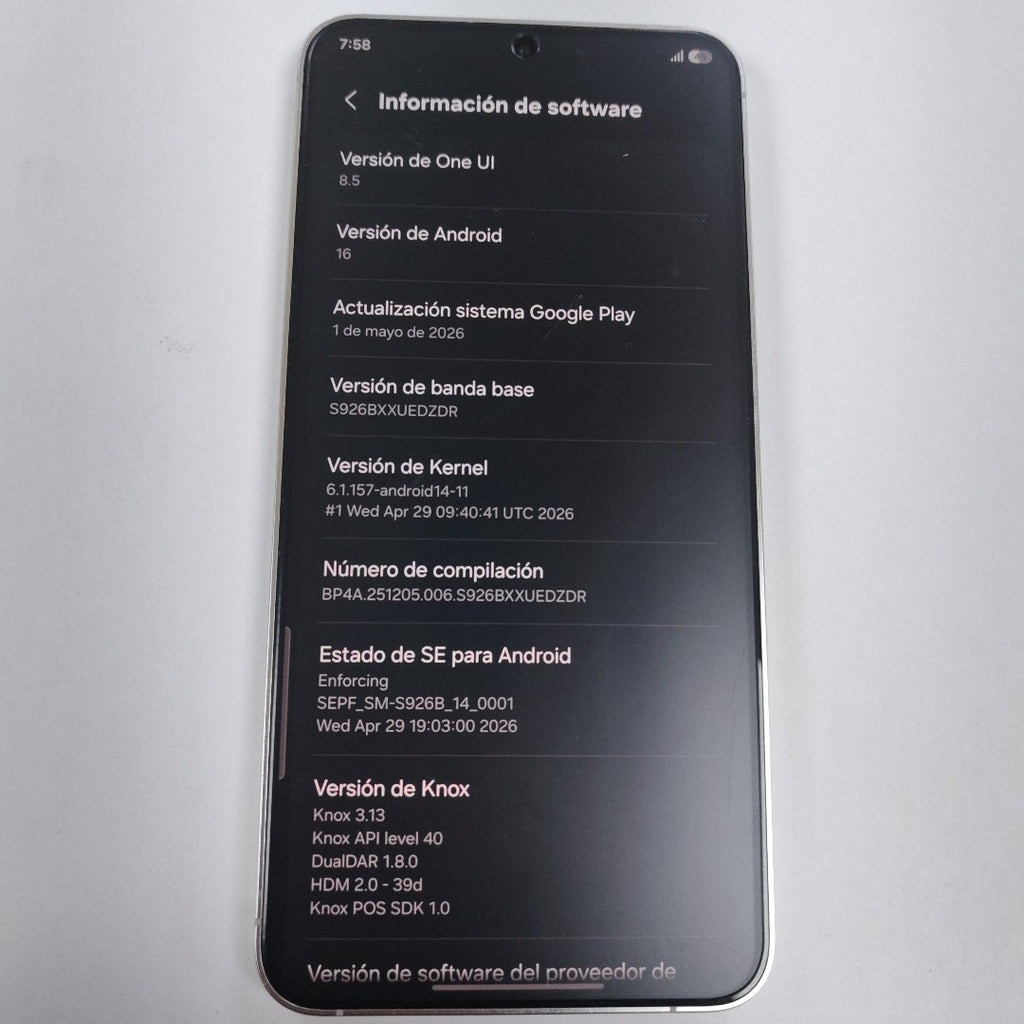 CELULAR SAMSUNG GALAXY S24 + SM-S926B (2024) 512 GB 12 GB RAM (SEMINUEVO)