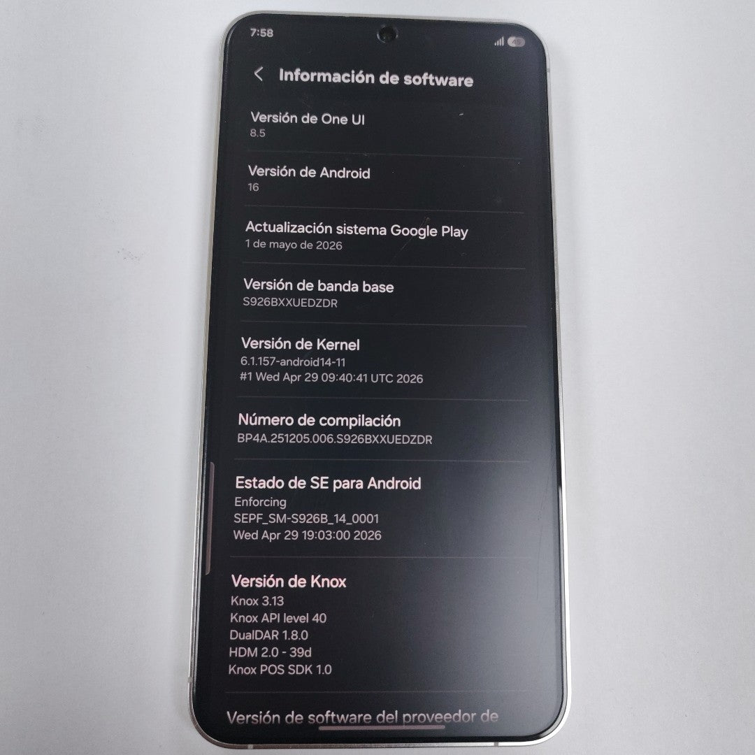 CELULAR SAMSUNG GALAXY S24 + SM-S926B (2024) 512 GB 12 GB RAM (SEMINUEVO)