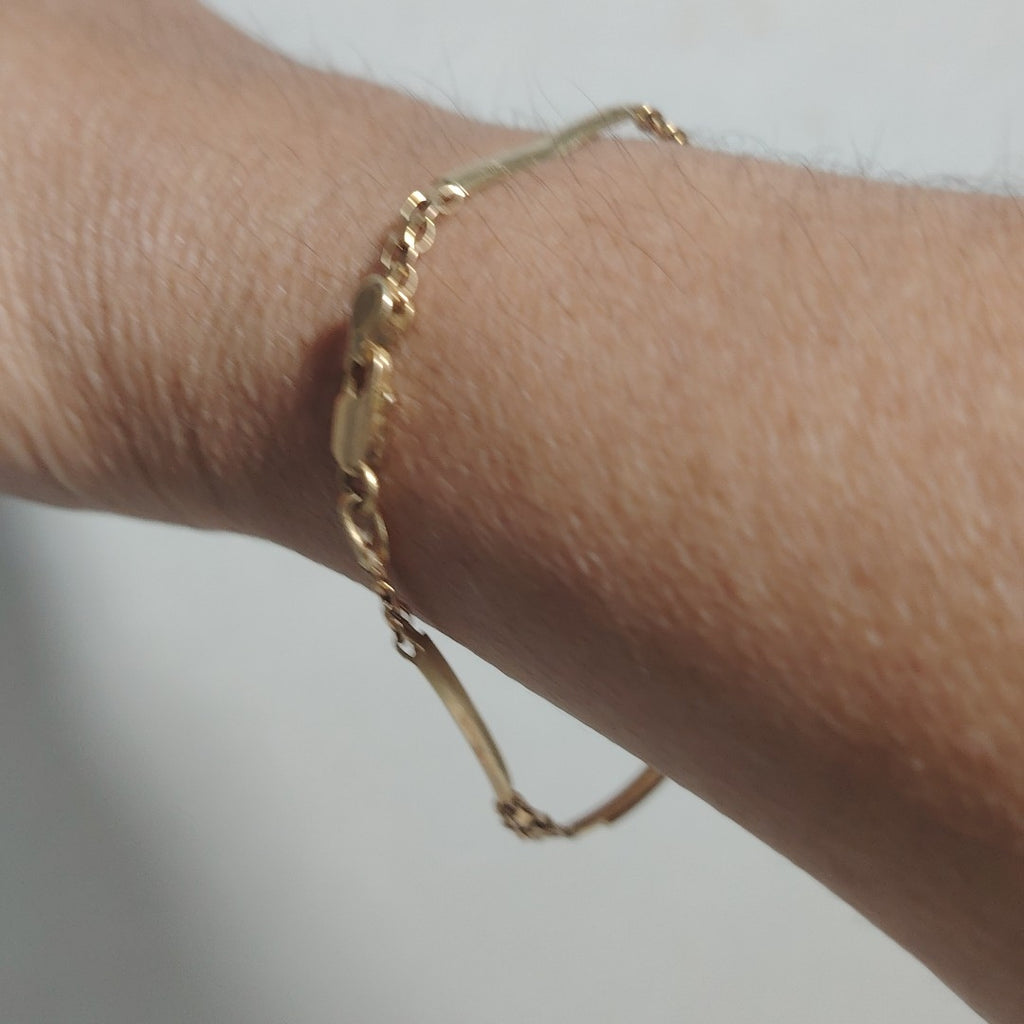 PULSERA ORO 14 K 4.6 GRMS (SEMINUEVO)