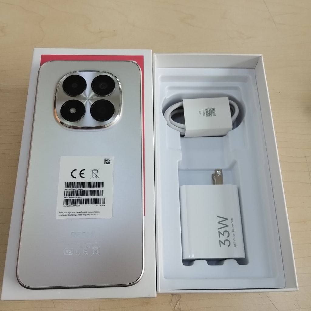 CELULAR XIAOMI REDMI NOTE 15 PRO 5G 25080RABDG (2026) 512 GB 8 GB RAM (SEMINUEVO)
