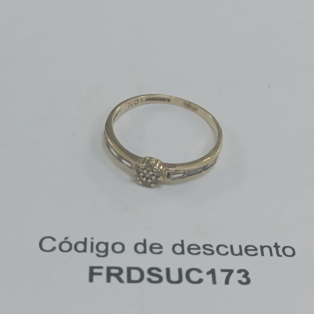 ANILLO ORO 10 K 1,60 GRMS (SEMINUEVO)
