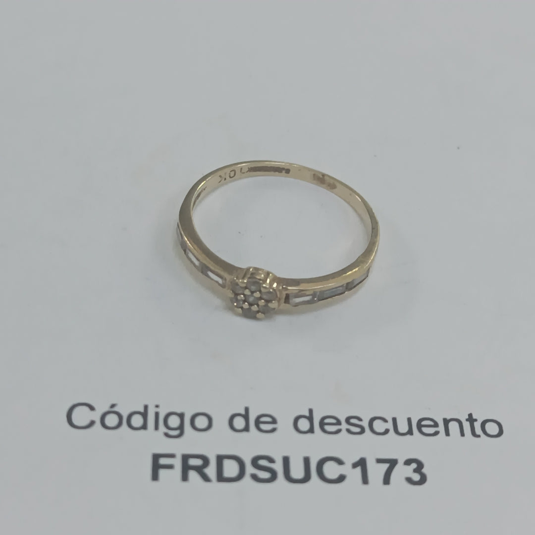 ANILLO ORO 10 K 1,60 GRMS (SEMINUEVO)