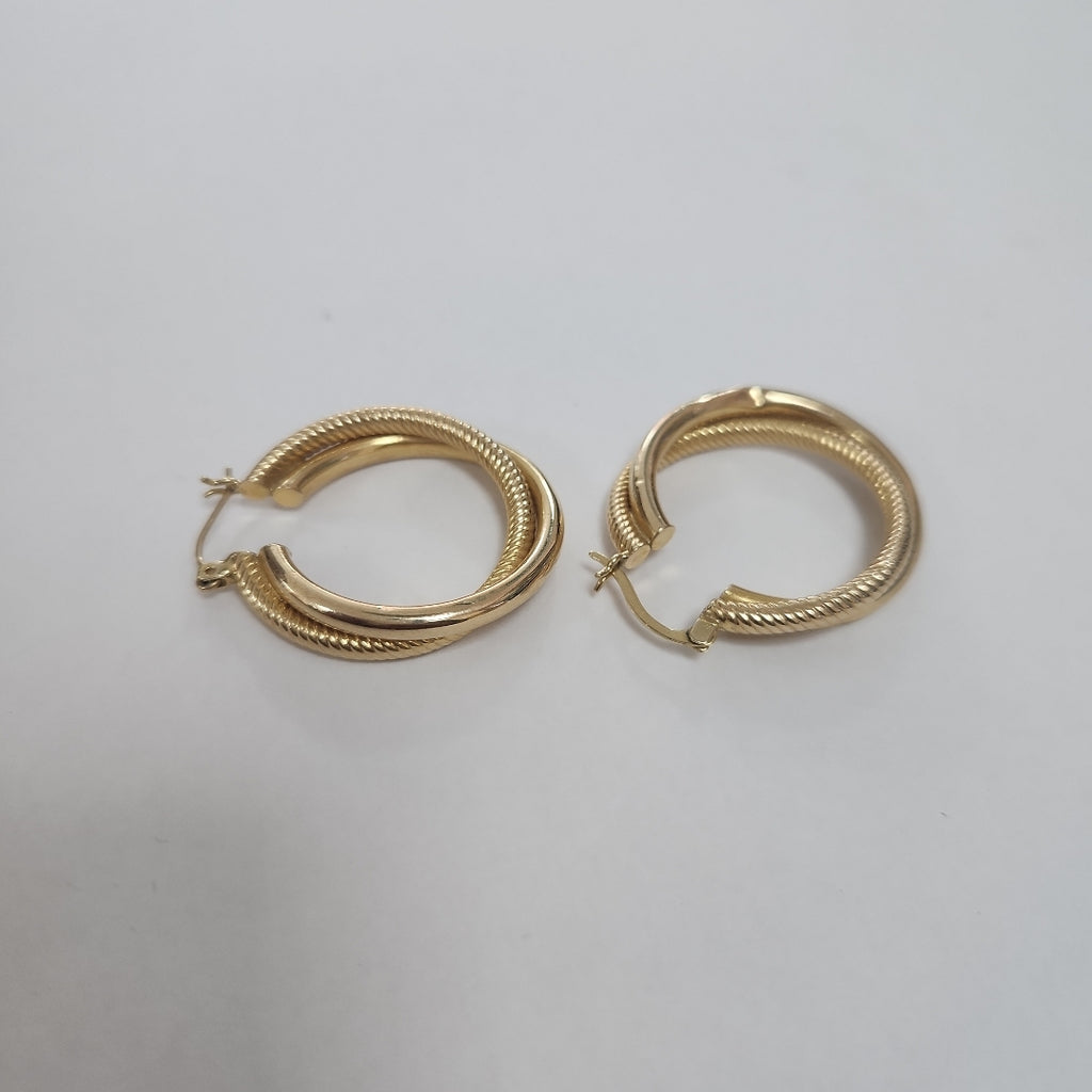 ARRACADAS PAR ORO 14 K 5.6 GRMS (SEMINUEVO)