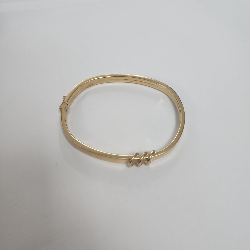 PULSERA RIGIDA ORO 14 K 7,90 GRMS (SEMINUEVO)