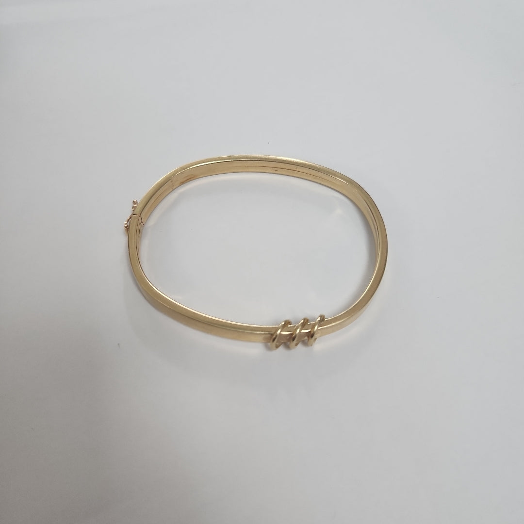 PULSERA RIGIDA ORO 14 K 7,90 GRMS (SEMINUEVO)