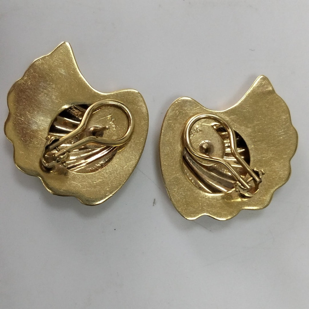 ARETES PAR ORO 14 K 8,40 GRMS (SEMINUEVO)