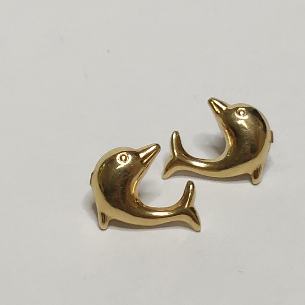 BROQUELES PAR ORO 14 K 1,10 GRMS (SEMINUEVO)