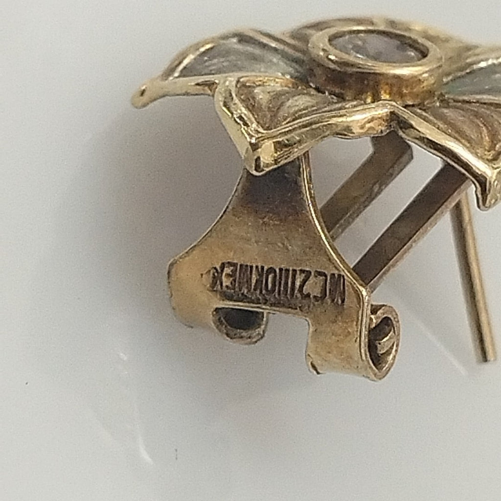 ARETES PAR ORO 10 K 2,50 GRMS (SEMINUEVO)