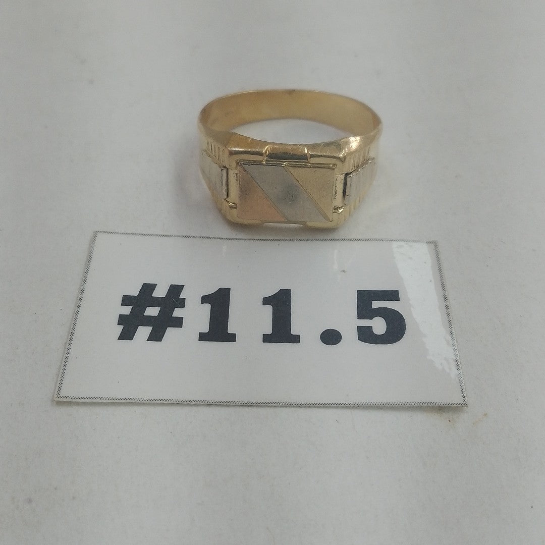 ANILLO ORO 10 K 4,40 GRMS (SEMINUEVO)