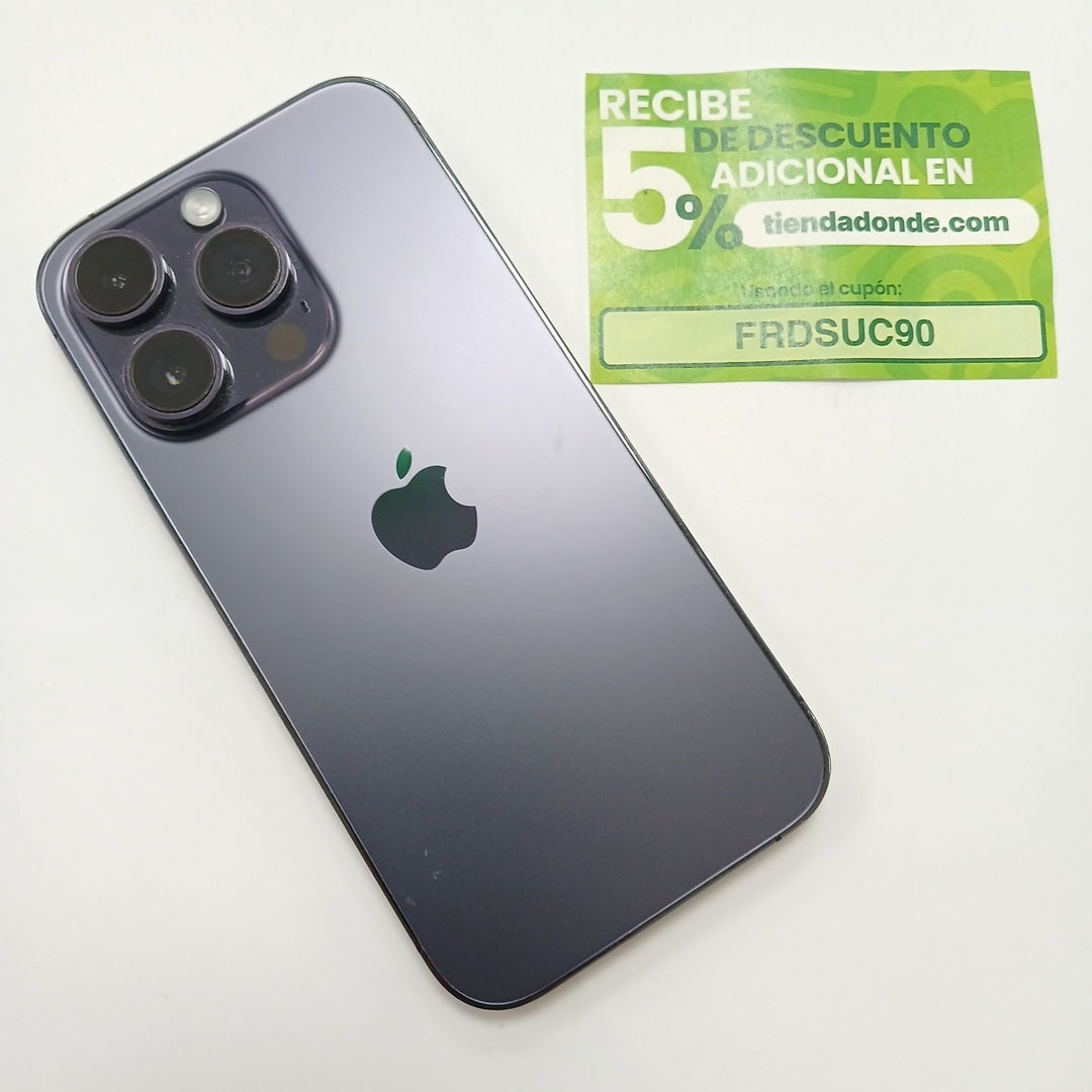 CELULAR APPLE IPHONE 14 PRO A2889 256 GB 6 GB RAM (SEMINUEVO)