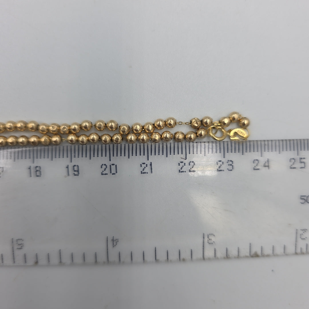 GARGANTILLA ORO 14 K 16,30 GRMS (SEMINUEVO)