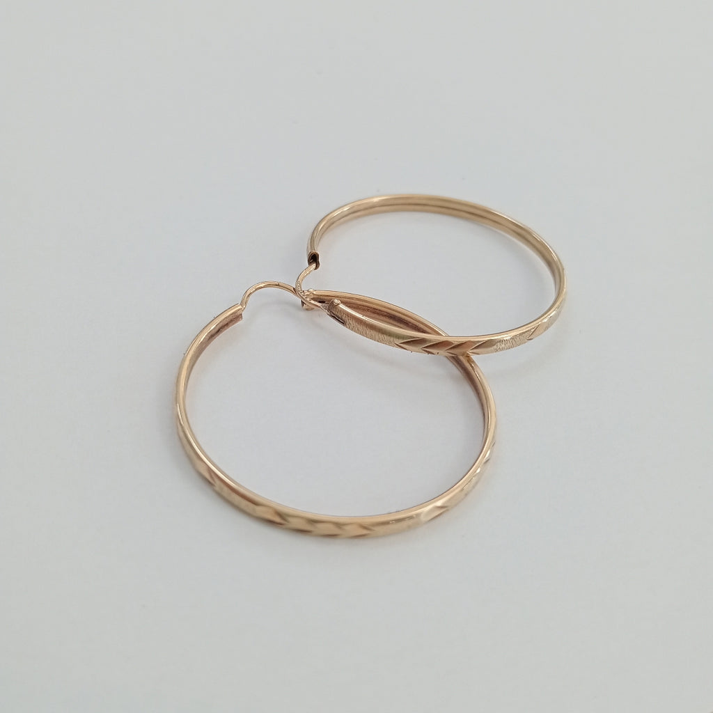 ARRACADAS PAR ORO 10 K 3.3 GRMS (SEMINUEVO)