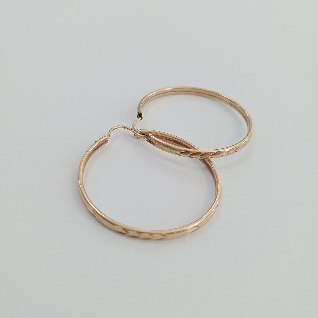 ARRACADAS PAR ORO 10 K 3.3 GRMS (SEMINUEVO)