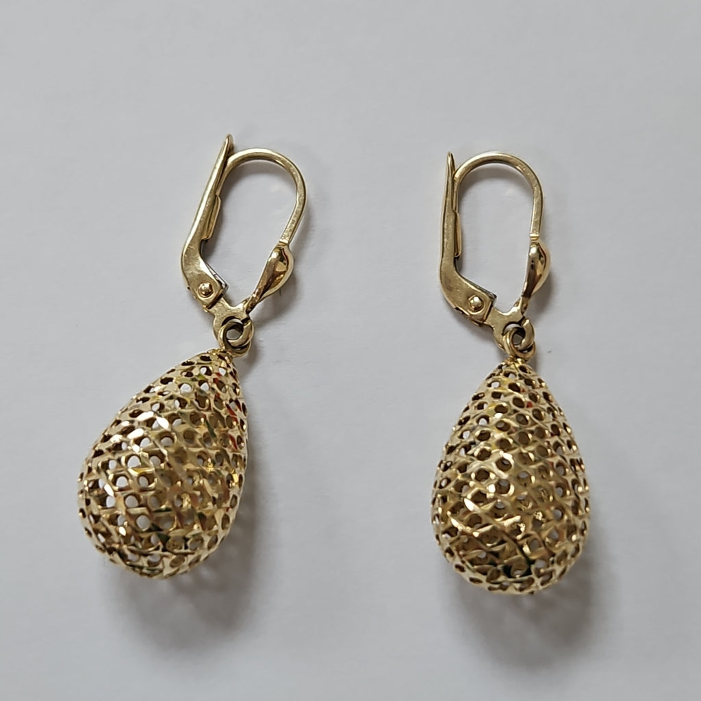 ARETES PAR ORO 14 K 2.7 GRMS (SEMINUEVO)