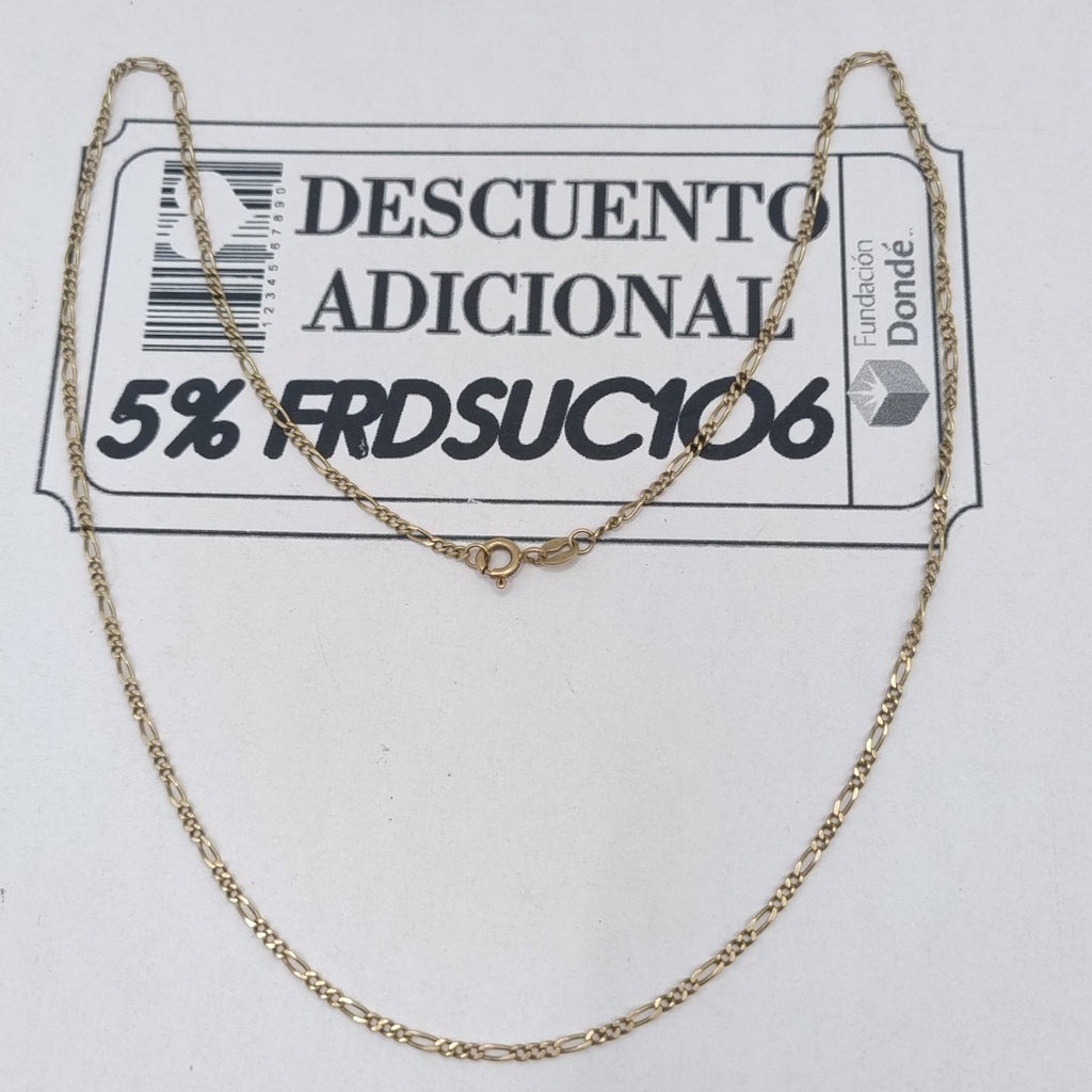 CADENA ORO 10 K 3,80 GRMS (SEMINUEVO)