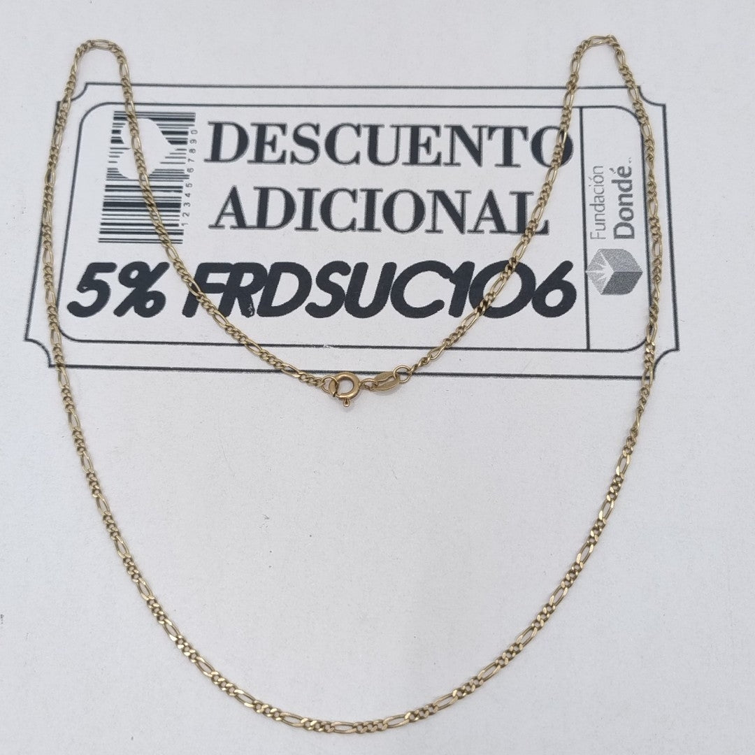 CADENA ORO 10 K 3,80 GRMS (SEMINUEVO)