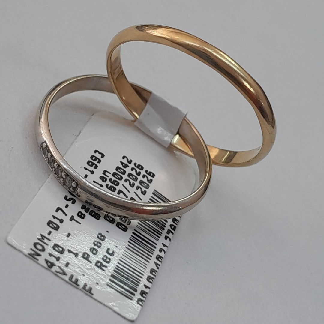 ARGOLLA ORO,ORO BLANCO 10 K 1,70 GRMS (SEMINUEVO)