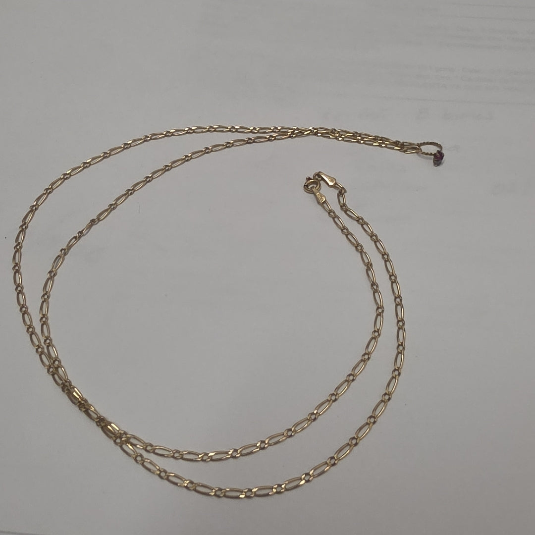 CADENA, DIJE ORO 14 K 5.4 GRMS (SEMINUEVO)
