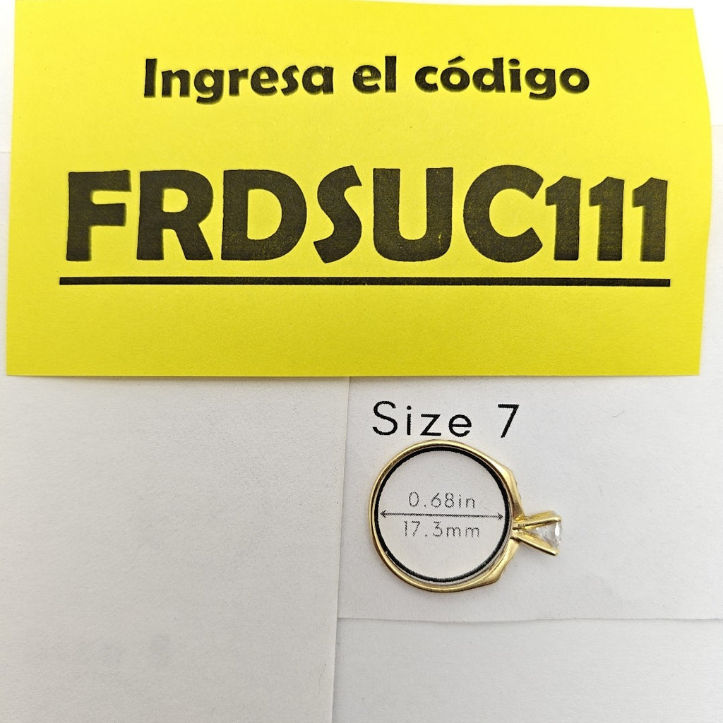 ANILLITO ORO 14 K 1.9 GRMS (SEMINUEVO)