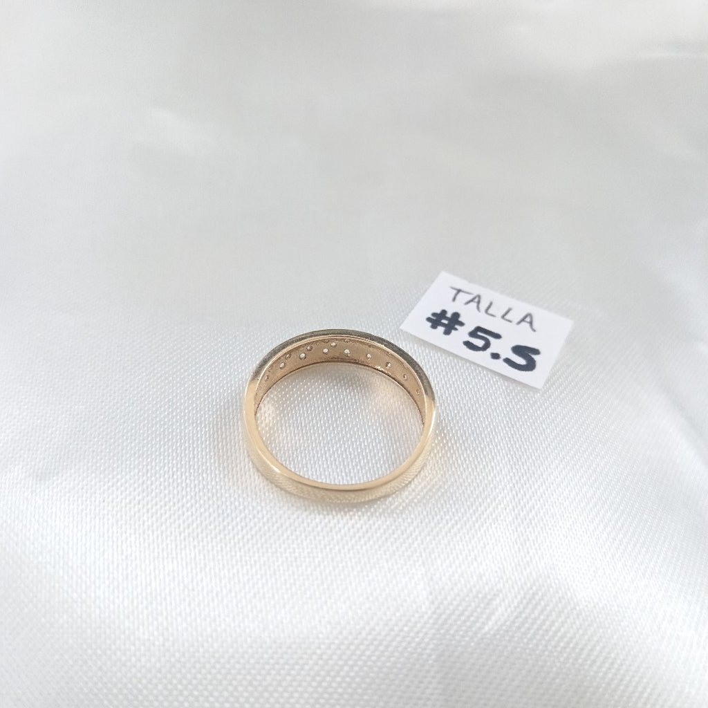 ANILLOS DAMA ORO 14K 2 (NUEVO)