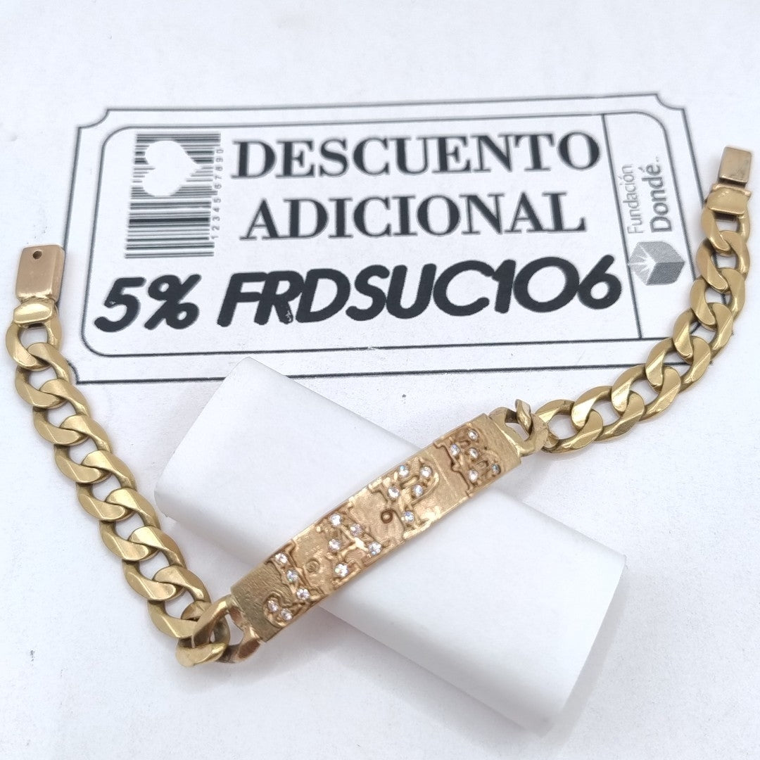 ESCLAVA ORO 10 K 31.2 GRMS (SEMINUEVO)