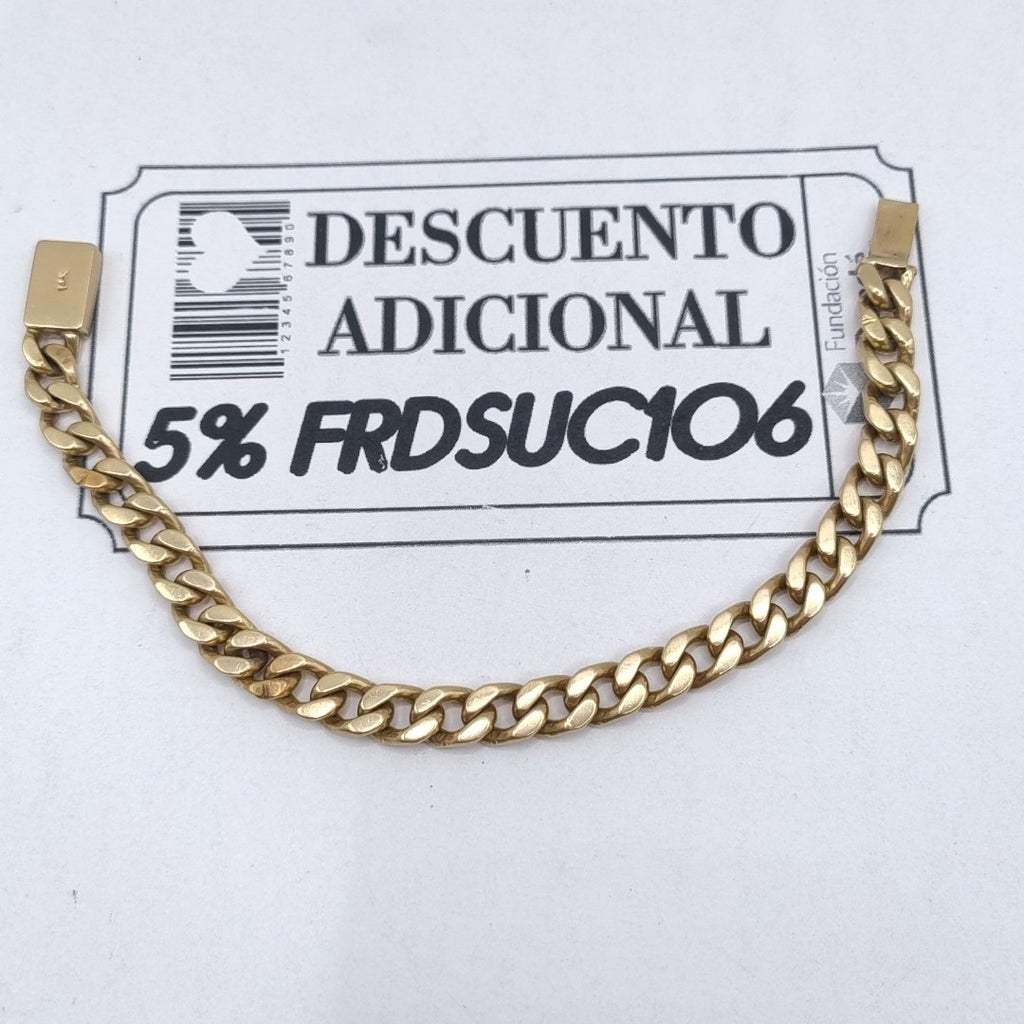 PULSERA ORO 14 K 36.7 GRMS (SEMINUEVO)
