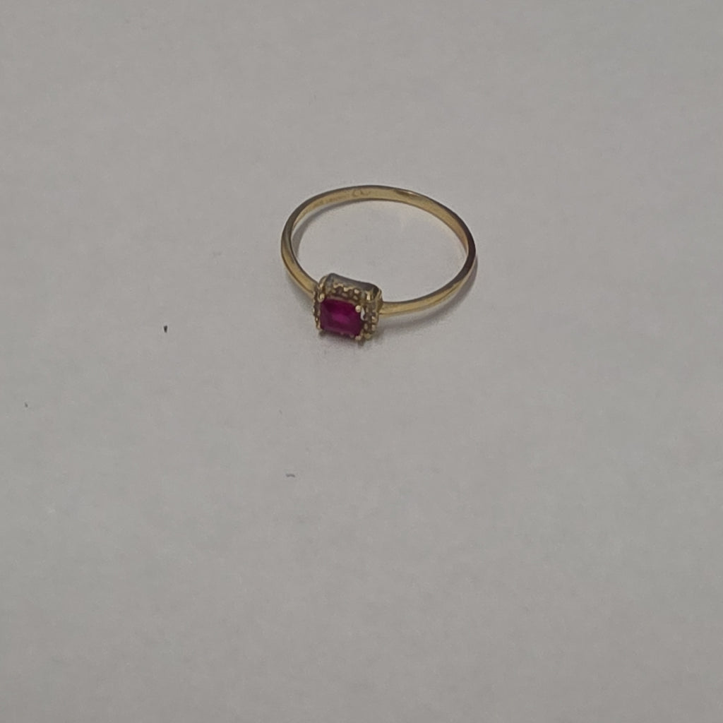 ANILLITO ORO 14 K 1.2 GRMS (SEMINUEVO)