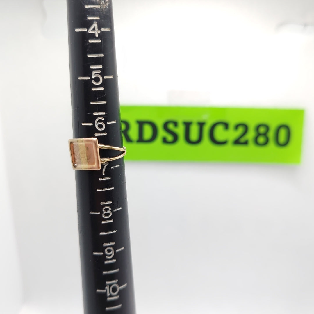 ANILLITO ORO, RODIADO 14 K 1.6 GRMS (SEMINUEVO)