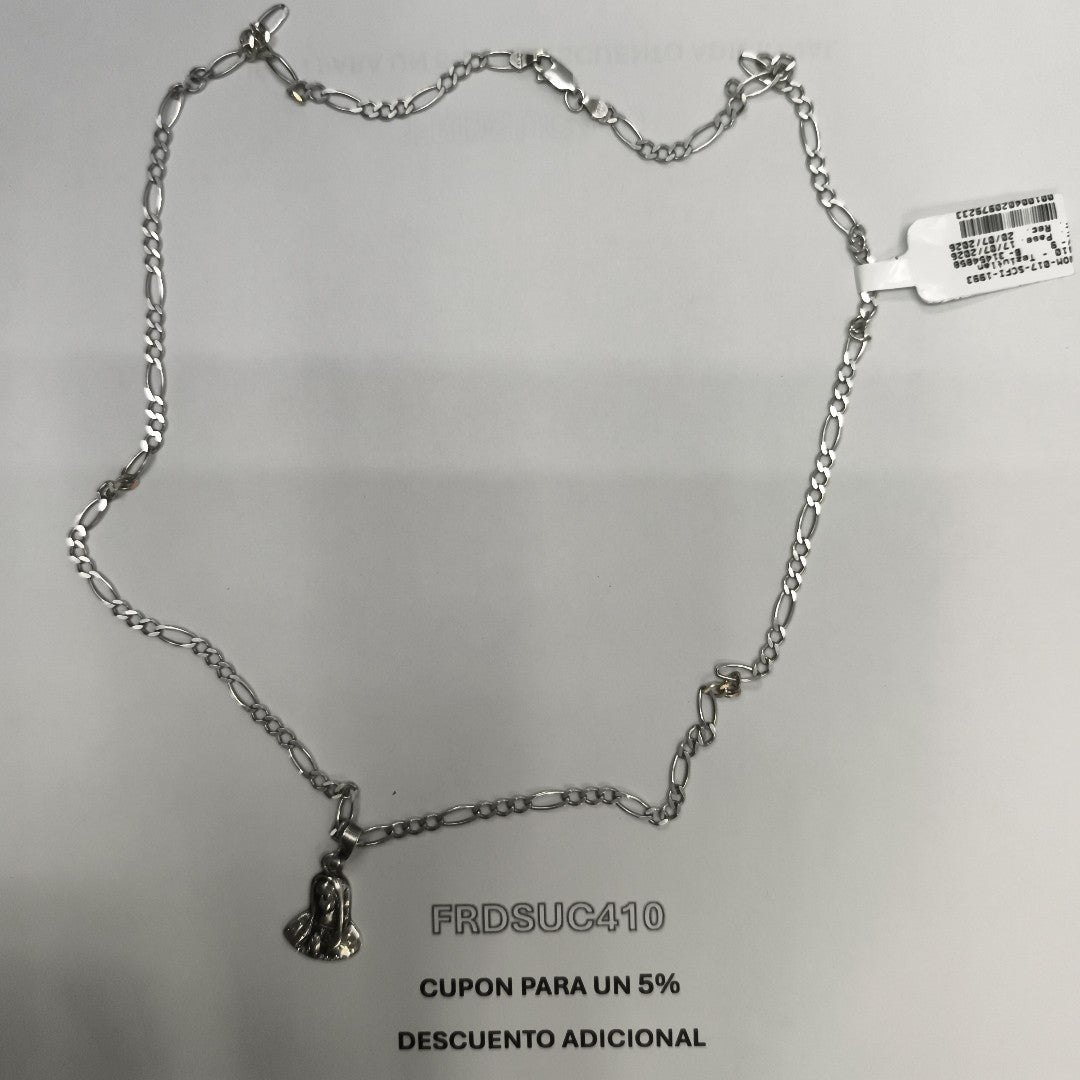 CADENA, DIJE PLATA 9.9 GRMS (SEMINUEVO)