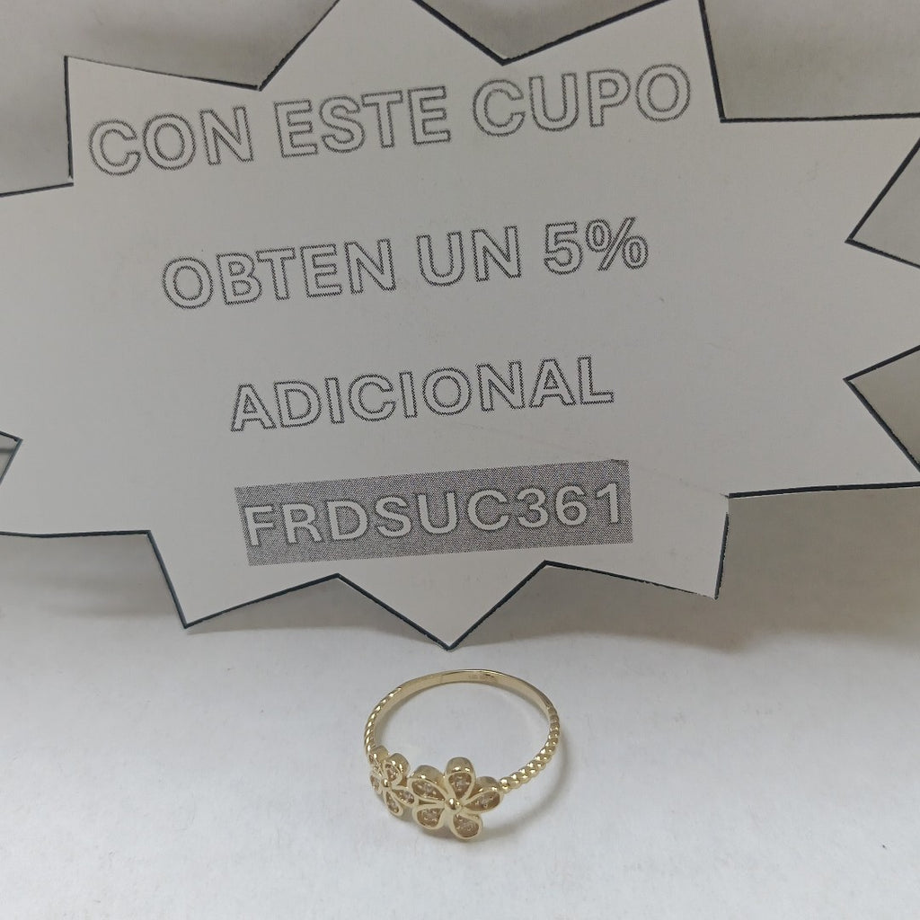 ANILLOS DAMA ORO 14K 2 (NUEVO)