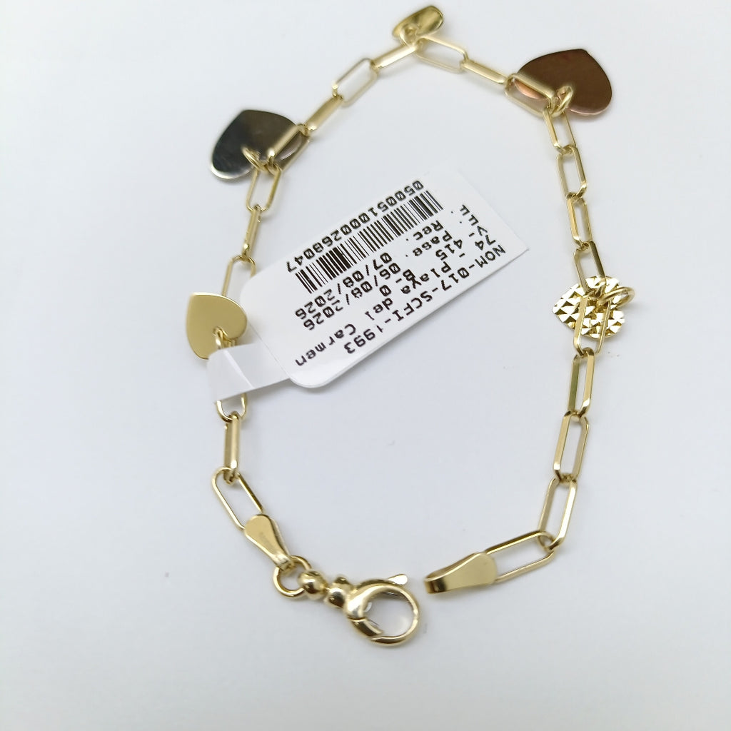 PULSERAS DAMA ORO 14K 4.2 (NUEVO)